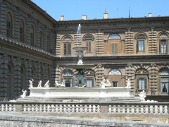 Palazzo Pitti and Artichoke Fountain