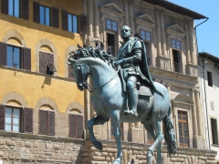 Piazza della Signoria - Cosimo I Medici