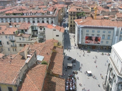 Vid na Piazza del Duomo